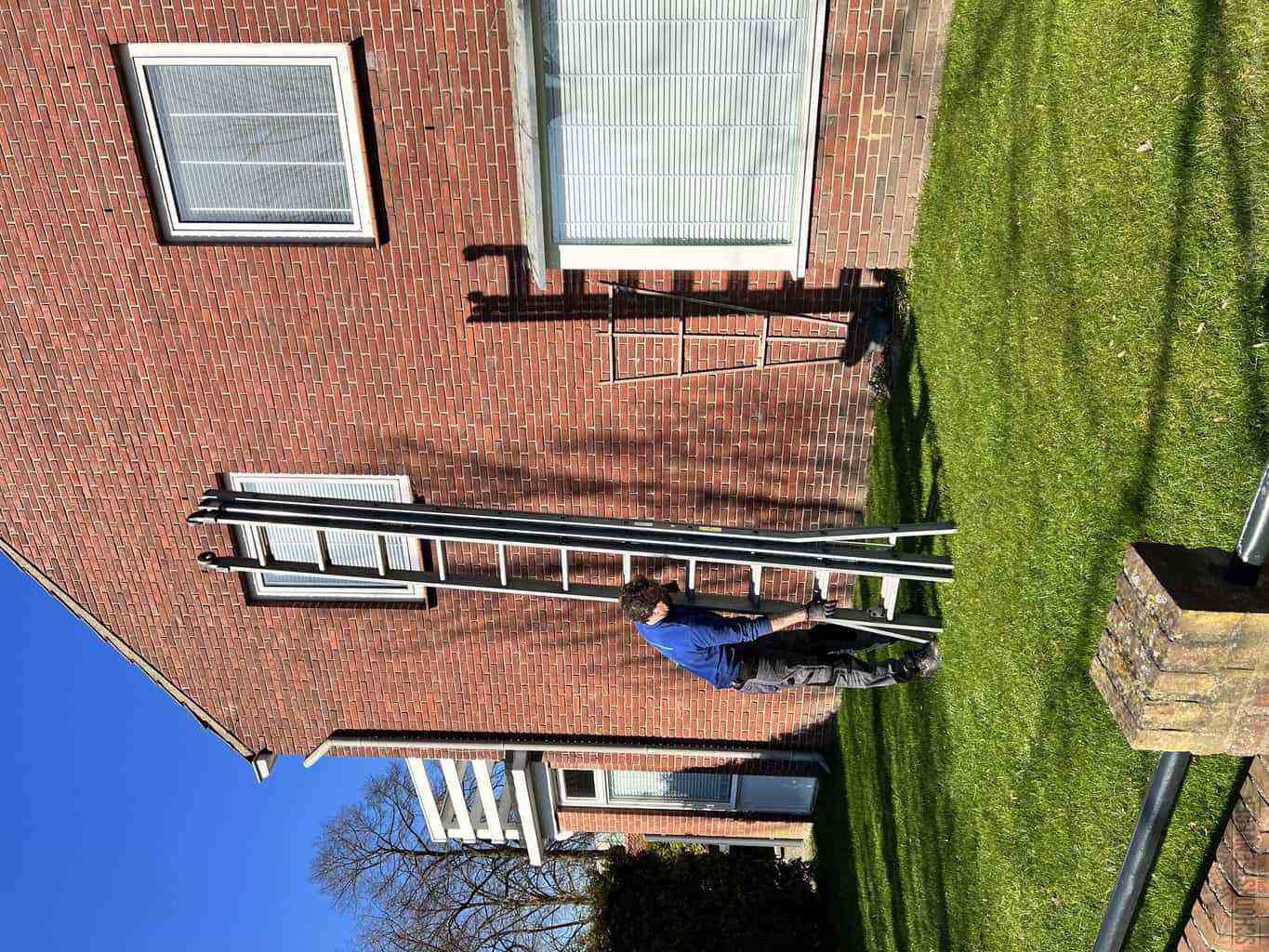 Spijkenisse schoorsteenveger huis ladder
